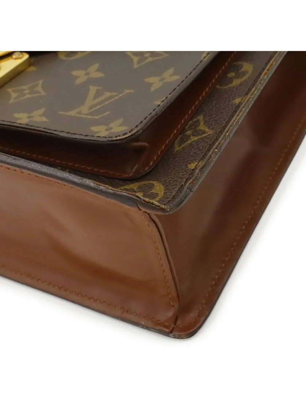 Louis Vuitton Monogram Monceau 28 Second Business 2-Way Shoulder Bag Crossbody